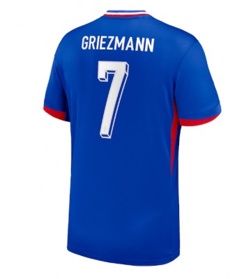 Francia Antoine Griezmann #7 Primera Equipación Eurocopa 2024 Manga Corta